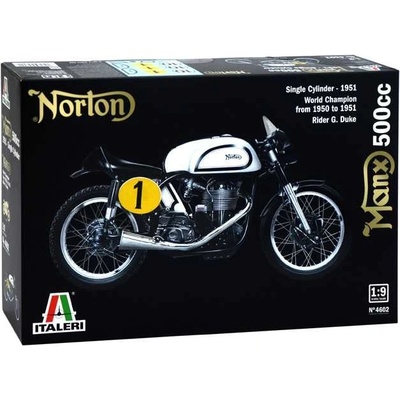 Italeri Model Kit motorka 4602 NORTON MANX 500cc 1951 33-4602 1:9