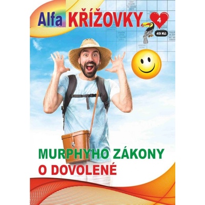 Křížovky 4/2024 - Murphyho zákony o dovolené – Hledejceny.cz