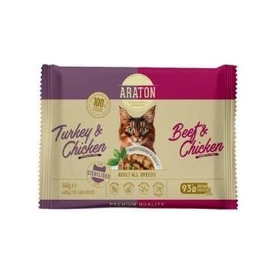 Araton Cat Adult Sterilized set 4 x 85 g