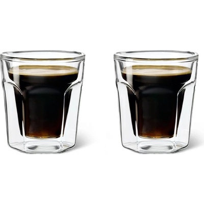 Leopold ViennaDvoustěnný skleněný šálek na Espresso 2 x 100 ml