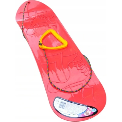 Prosperplast Kluzák na sníh SNOWBOARD S světle červená