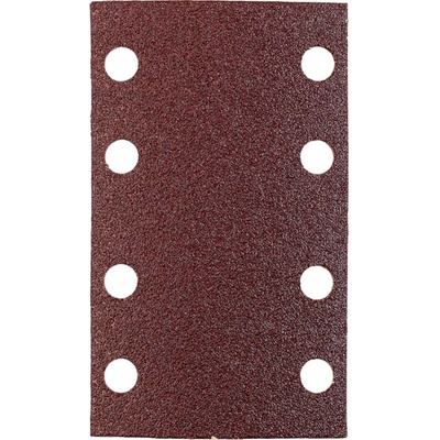 kwb 818408 brúsny papier Zrnitosť 80 (d x š) 133 mm x 80 mm 5 ks