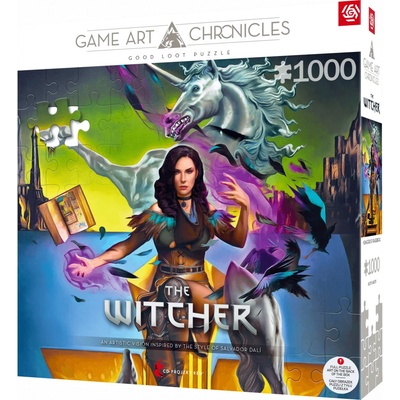 GOOD LOOT Game Art Chronicles The Witcher Yennefer Salvador Dali 1000 dielov