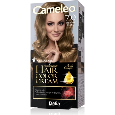 Delia Cameleo barva na vlasy 7.0 střední blond