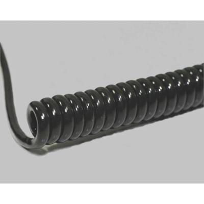 BKL Electronic 1506230 špirálový kábel Li12Y11Y 400 mm / 1600 mm 10 x 0.14 mm² čierna