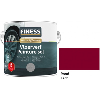 Finnes 1456 SPS Barva na betonovou podlahu 2,5 l červená
