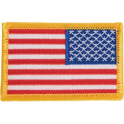 ROTHCO Nášivka US vlajka farebná reverzná 5 x 7,5 cm