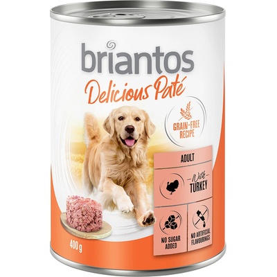 Briantos Delicious Paté ryba s hráškem 6 x 400 g