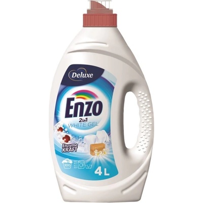 Deluxe Enzo 2v1 prací gél na biele prádlo 100 PD