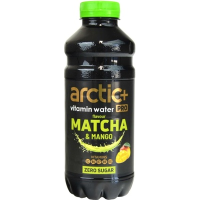 Arctic+ Pro Funkční voda nesycená matcha a mango zero sugar 600 ml