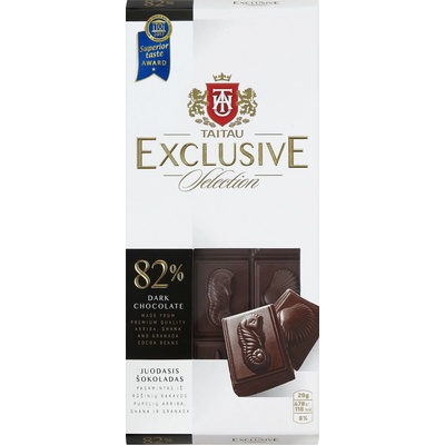 Taitau Hořká čokoláda 82% Exclusive Selection 100 g