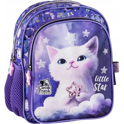 Predškolský výletný batoh Cleo a Frank Mačka Little Star