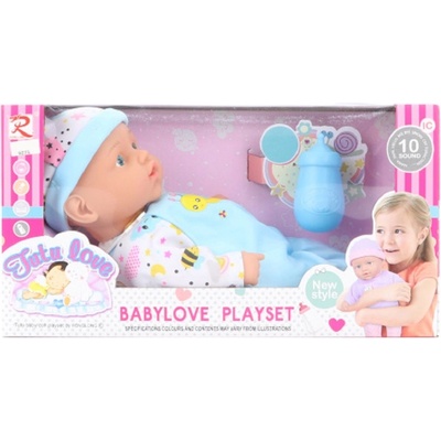 LAMPS Baby 30 cm 10 zvukov a doplnkov