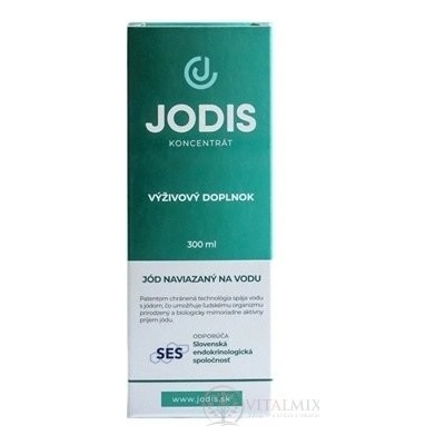 Jodimed Jodis koncentrát Biologicky aktivní jód 300 ml