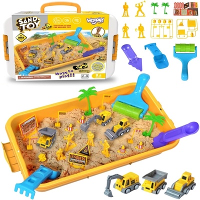 Woopie Kinetický písek Stavební set XXL
