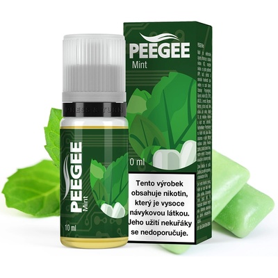 PEEGEE Máta 10 ml 6 mg