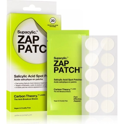 Carbon Theory Zap Patch náplasti na problematickou pleť proti akné 20 ks