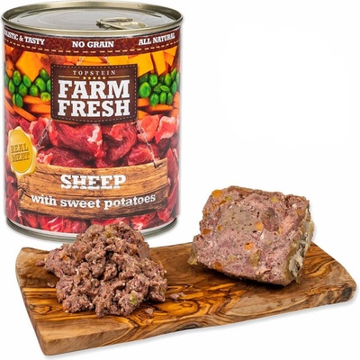 Topstein Farm Fresh ovce se sladkými bramborami 800 g