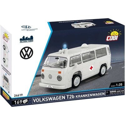 COBI 24619 Action Town Automobil Volkswagen T2 Sanitka