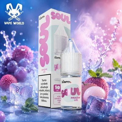 Klarro Soul Salts Mrazené Liči 10 ml 20 mg
