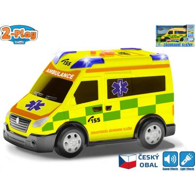 Mikro trading 2-Play Traffic -ambulance 13,5 cm CZ design