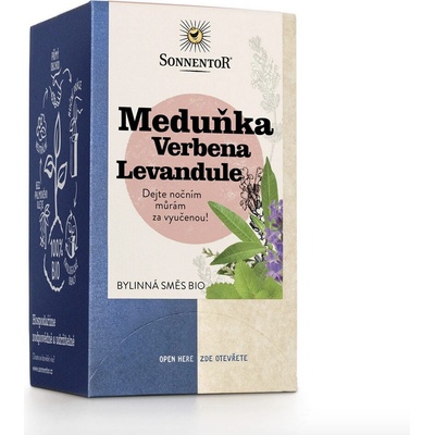 Sonnentor Meduňka Verbena Levandule Bio 18 x 1,3 g