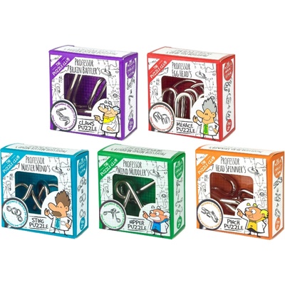 Professor Puzzle Kovový hlavolam Professor 1 ks