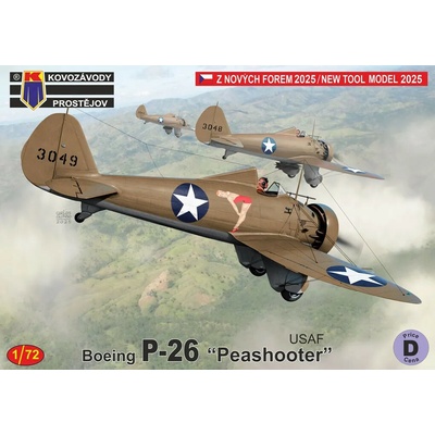 Kovozávody Prostějov Boeing P 26 Peashooter „USAF“ 1:72