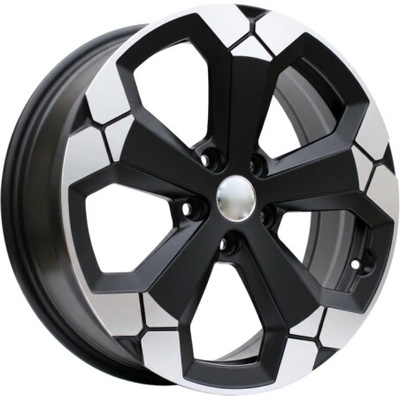 Racing Line Y1274 6.5x17 5x114.3 ET32 black matt + polished rim – Hledejceny.cz