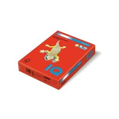Barevné papíry IQ Color CO44 A4/160g červená balení 250 lst.
