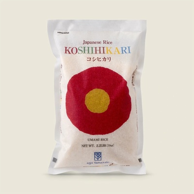 Agri Yamazaki Koshihikari japonská rýže 1 kg