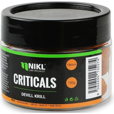 Karel Nikl Criticals boilies Devill Krill 150 g 24 mm – Hledejceny.cz