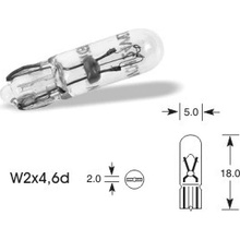 Osram 2741 W1,2W W2x4,6d 24V 1,2W