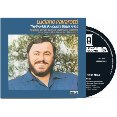 Luciano Pavarotti The World's Favourite Tenor Arias CD – Hledejceny.cz