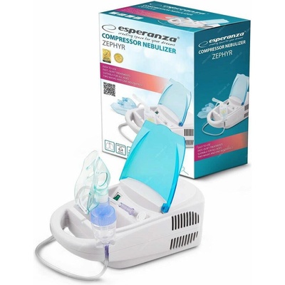 Esperanza Kompresorový inhalátor ZEPHYR ECN002 (biely, modrý)