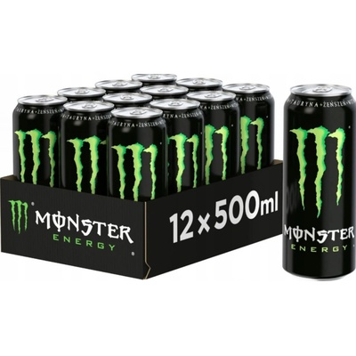 Monster Energy karton 12 x 500 ml