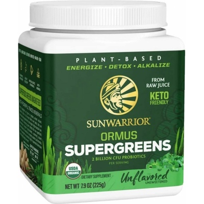 Sunwarrior Ormus Super Greens BIO natural 225 g