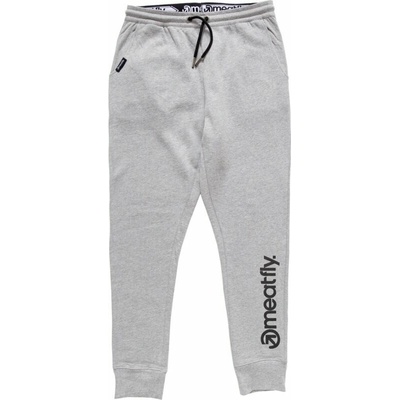 Meatfly pánské tepláky Joy Grey šedá