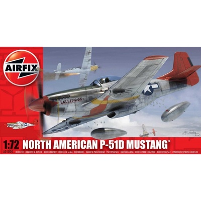 Airfix North American P 51D Mustang A01004 1:72 – Hledejceny.cz