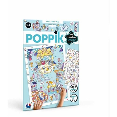 POPPIK Kreativní Samolepková sada Party