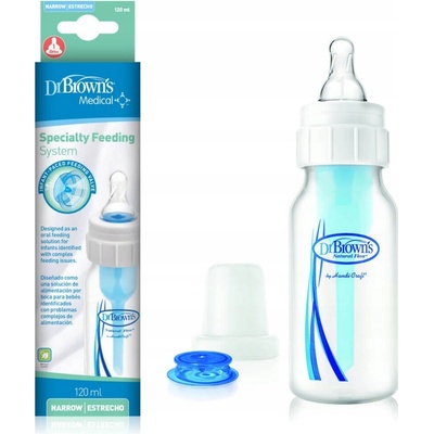Dr. Brown´s kojenecká láhev pro děti s rozštěpem transparentní 120ml