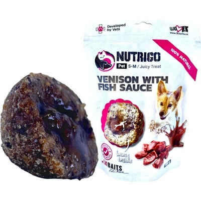 LK Baits PETs LK Baits Pet Nutrigo Dog Pamlsek Zvěřina s Rybí Omáčkou L-XL 200 g