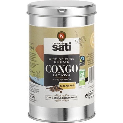 Sati Congo Bio Fairtrade zrnková 225 g