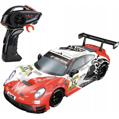 Carrera RC 2,4GHz Porsche 911 GT3 R Lionspeed GP, No.24- Steam Maßstab 1:16