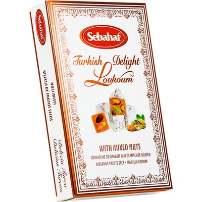 Sebahat Turkish Delight Mixed Nuts Lokum 180 g