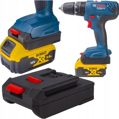 P4U Adaptér / Přechodka z Bosch 18V Professional na DeWalt XR 18V