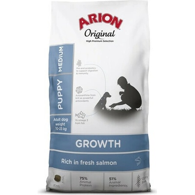 Arion Original Growth Puppy Medium Salmon & Rice 2 kg