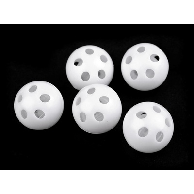 Prima-obchod Chrastítko kulička malá 1 Ø24 mm bílá