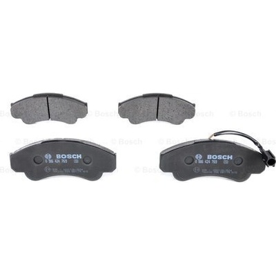 BOSCH Sada brzdových platničiek kotúčovej brzdy 0986424769