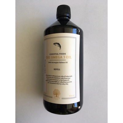 Essential Lososový olej Omega 3 Oil 1000 ml